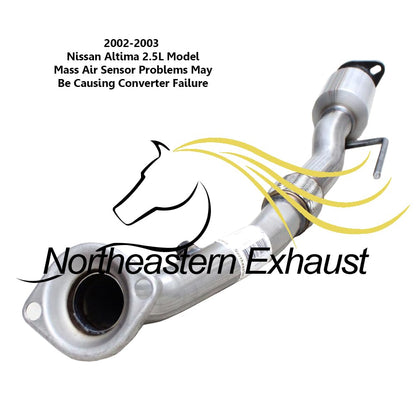 2002-2006 Nissan Altima 2.5L Catalytic Converter - EPA Approved | Rear