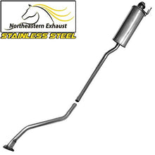 2001-2005 Honda Civic 1.7L Resonator and Muffler Exhaust