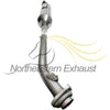 2002-2004 Honda CR-V 2.4L EPA-Approved Catalytic Resonator and Muffler Full Exhaust System Kit