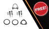 2002-2004 Honda CR-V 2.4L EPA-Approved Catalytic Resonator and Muffler Full Exhaust System Kit