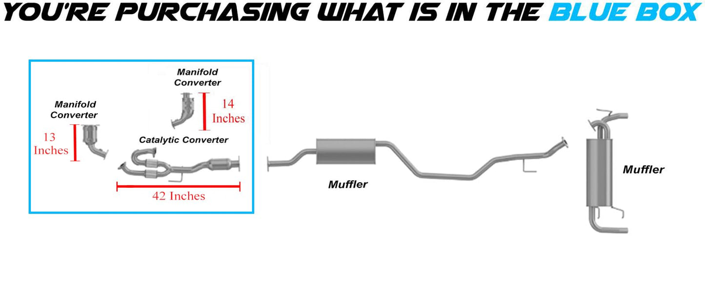 2003-2007 Nissan Murano 3.5L Catalytic Converters - EPA Approved