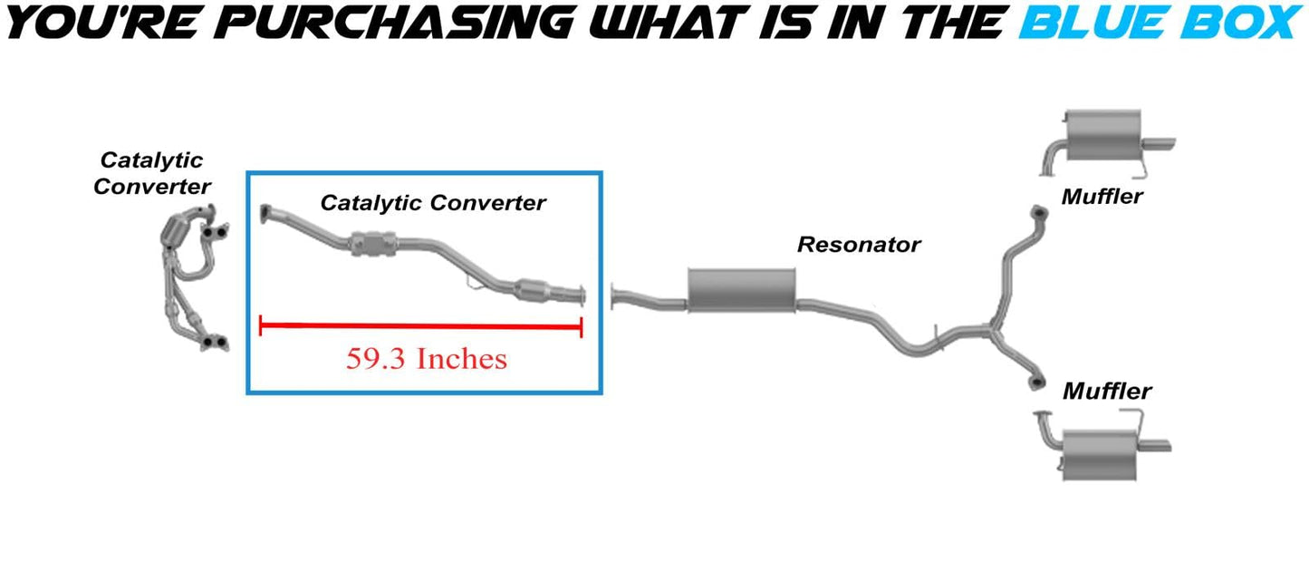 Catalytic Converter for 2006-2009 Subaru Legacy 2.5L | 2006-2009 Outback 2.5L