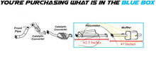 2004-2006 Subaru Baja 2.5L Resonator Pipe and Muffler Exhaust Kit | For Turbo