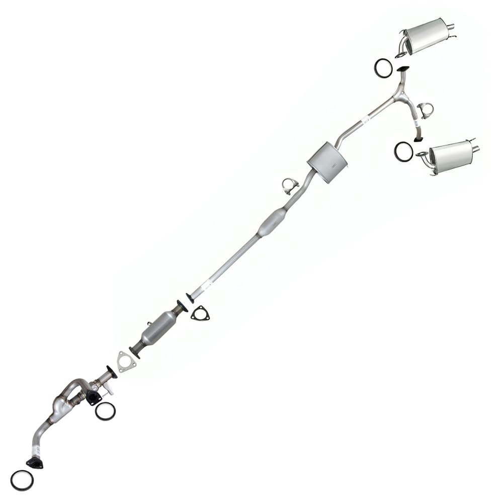 Complete Exhaust System with Catalytic for 1999-2003 Acura TL and 2001-2003 CL 3.2L
