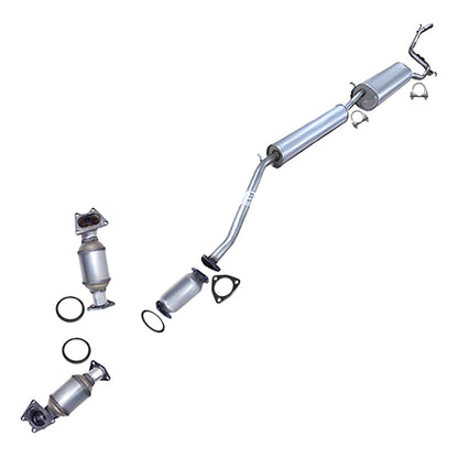 2005-2010 Honda Odyssey 3.5L Exhaust System Kit with Catalytic Converters