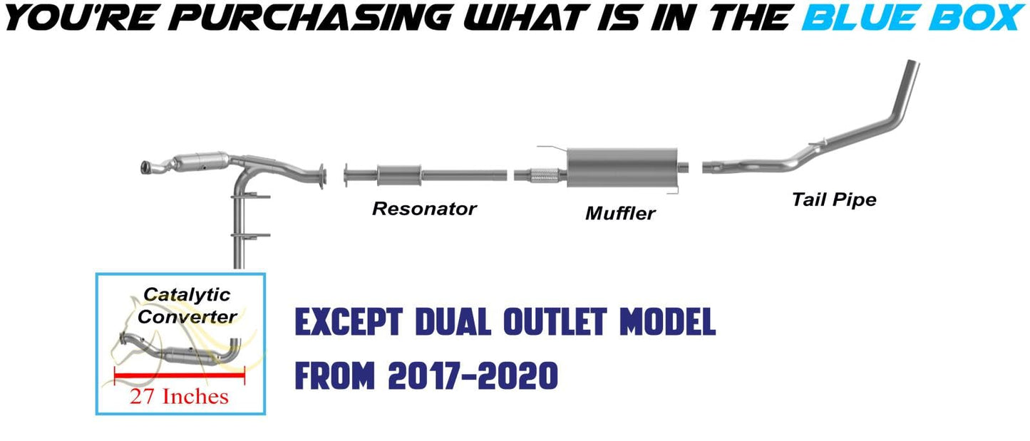 2015-2020 Ford F-150 3.5L Exhaust Catalytic Converter - EPA Approved | Driver-Side