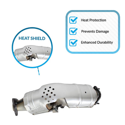 Driver-Side Catalytic Converter for 2014-2019 Infiniti Q70 | 2015-2019 Q70L | 2014-2017 QX70 3.7L
