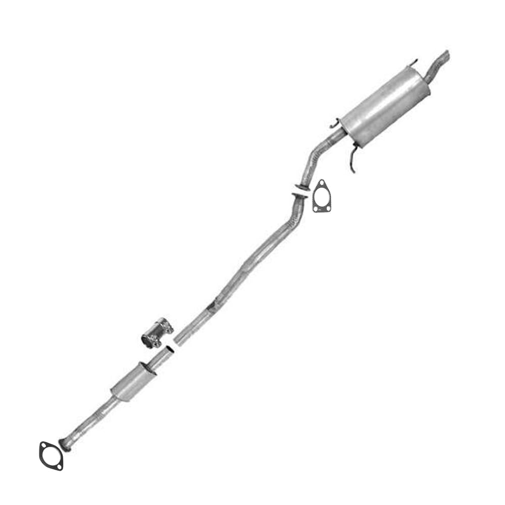 2002-2007 Mitsubishi Lancer 2.0L Resonator and Muffler Exhaust Kit