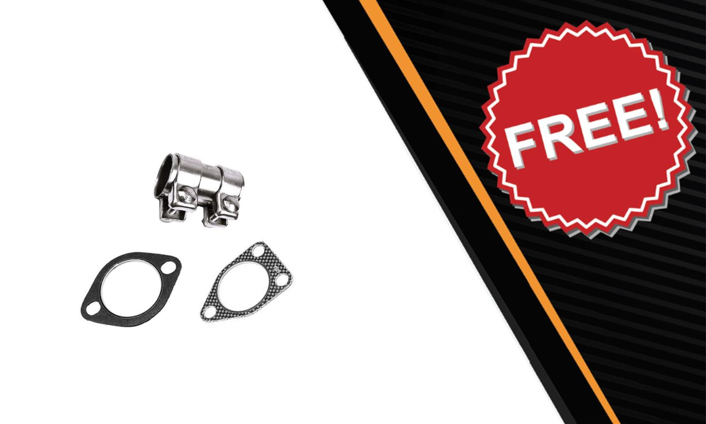 2002-2007 Mitsubishi Lancer 2.0L Resonator and Muffler Exhaust Kit