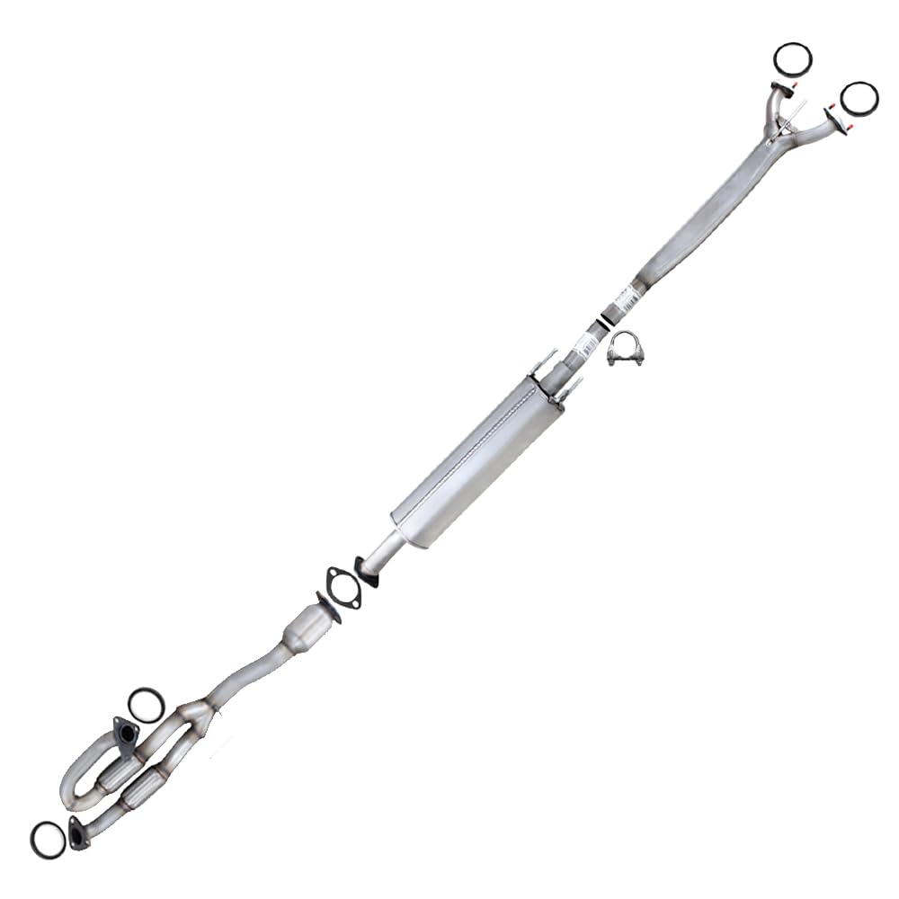 Catalytic Converter and Resonator Pipe for Nissan Maxima 2009-2014 and 2016-2019 3.5L