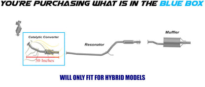 2006-2011 Honda Civic 1.3L Catalytic Converter - EPA Approved | Rear