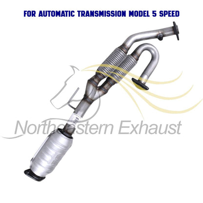 2004-2009 Nissan Quest 3.5L Catalytic Converter & Muffler Exhaust Kit