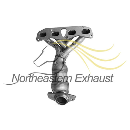 2002-2006 Nissan Altima and Sentra 2.5L Manifold Catalytic Converter - EPA Approved | Front