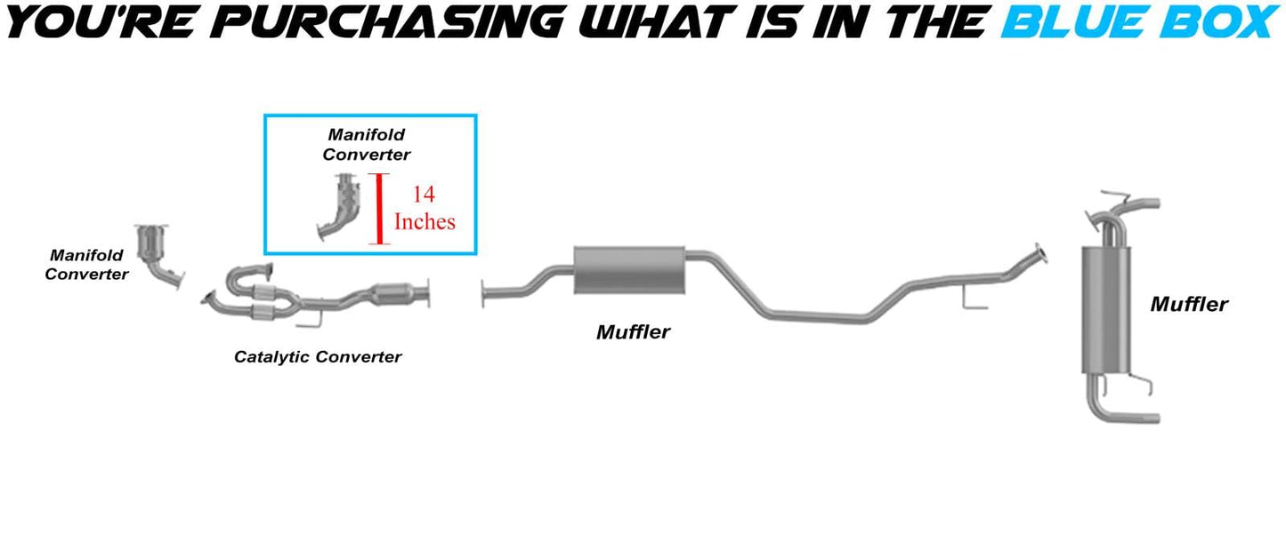 2003-2007 Nissan Murano 3.5L Catalytic Converter - EPA Approved | Passenger-Side