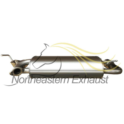 Northeastern Exhaust | Stainless Steel Rear Exhaust Muffler Compatible for 2003-2007 Nissan Murano 3.5L | Free Gasket, Hangers, Bolts and Nuts Included | Automotive Replacement Part