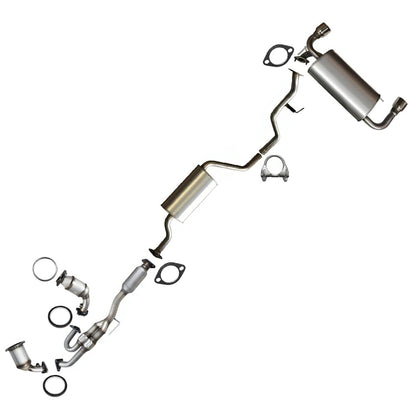 2003-2007 Nissan Murano 3.5L EPA Approved Pair of Manifold, Catalytic Converter, Resonator and Muffler