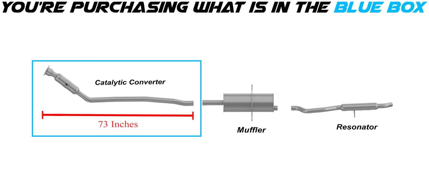 Catalytic Converter for 2001-2004 Chrysler Town & Country | Dodge Grand Caravan | 3.8L