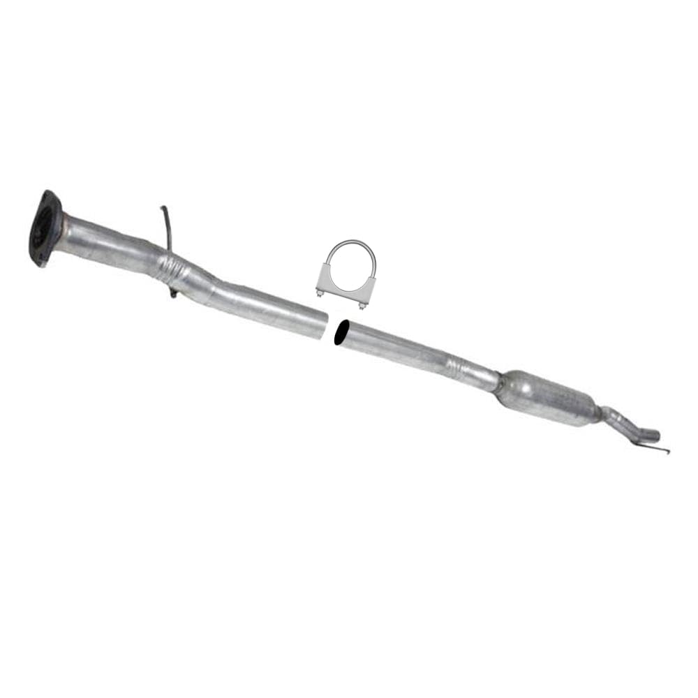 Front Flex Pipe, Resonator and Muffler  for 2008-2013 Nissan Rogue 2.5L | 2014-2015 Rogue Select 2.5L
