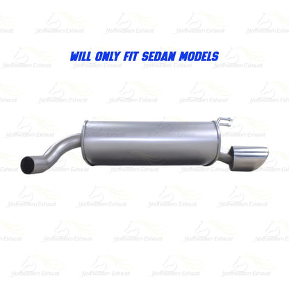 2013-2017 Honda Accord 3.5L Exhaust Pipes and Mufflers