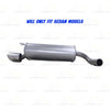 2013-2017 Honda Accord 3.5L Exhaust Pipes and Mufflers