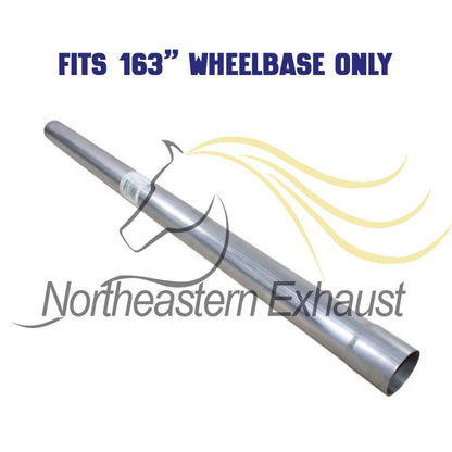 2004-2008 Ford F-150 4.6L 5.4L Exhaust Pipe - For 163" WB