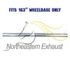 2004-2008 Ford F-150 4.6L 5.4L Exhaust Pipe - For 163" WB
