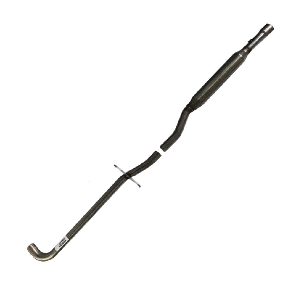 Northeastern Exhaust | Stainless Steel Resonator and Muffler Exhaust System Kit Compatible for 2000-2005 Buick Lesabre & Park Avenue 3.8L | 2000-2005 Pontiac Bonneville 3.8L | Free Hangers and Clamps Included