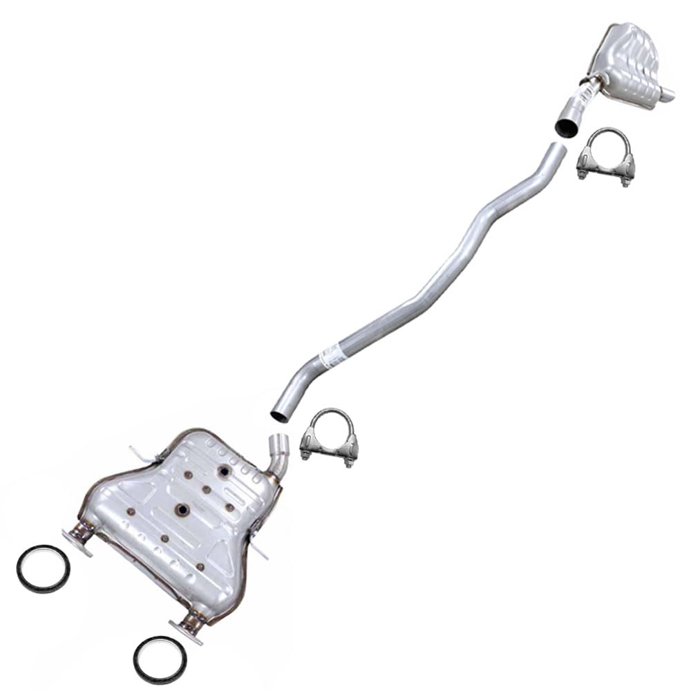 2011-2019 Jeep Grand Cherokee 3.6L Mufflers and Intermediate Pipe