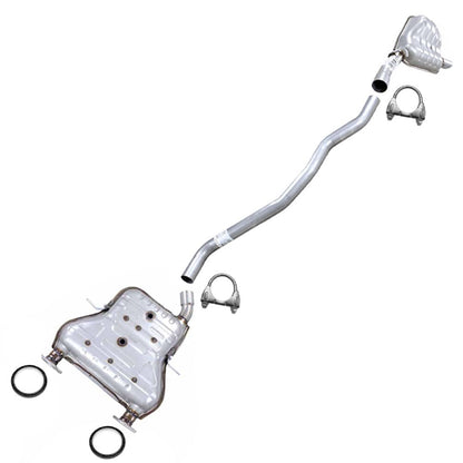 2011-2019 Jeep Grand Cherokee 3.6L Mufflers and Intermediate Pipe
