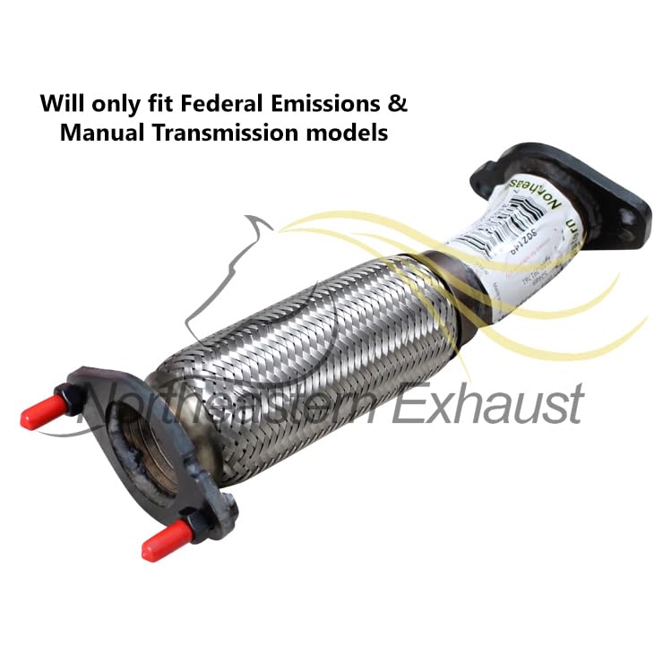 2005-2007 Ford Focus 2.0L Front Pipe, Front and Rear Muffler Exhaust Kit