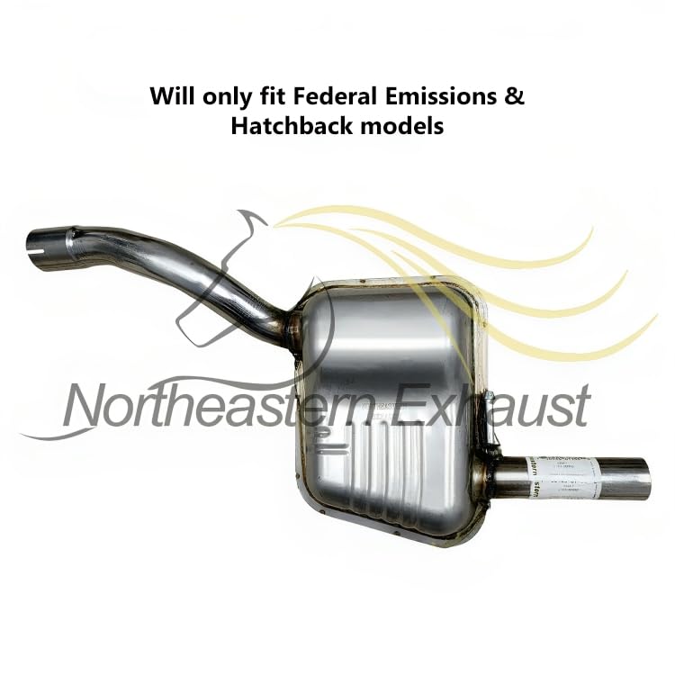 2005-2007 Ford Focus 2.0L Front Pipe, Front and Rear Muffler Exhaust Kit
