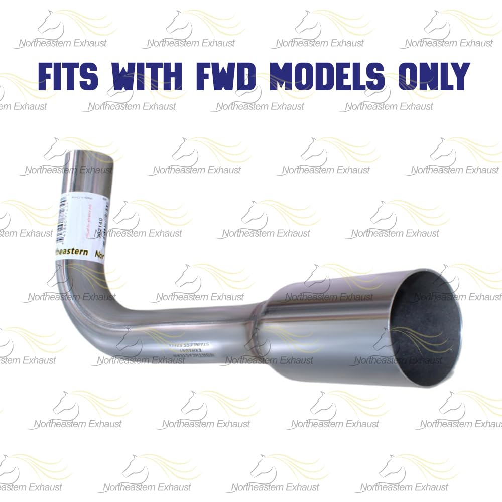 Exhaust Tail Pipe for 2003-2008 Pontiac Vibe and Toyota Matrix 1.8L