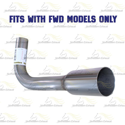 Exhaust Tail Pipe for 2003-2008 Pontiac Vibe and Toyota Matrix 1.8L