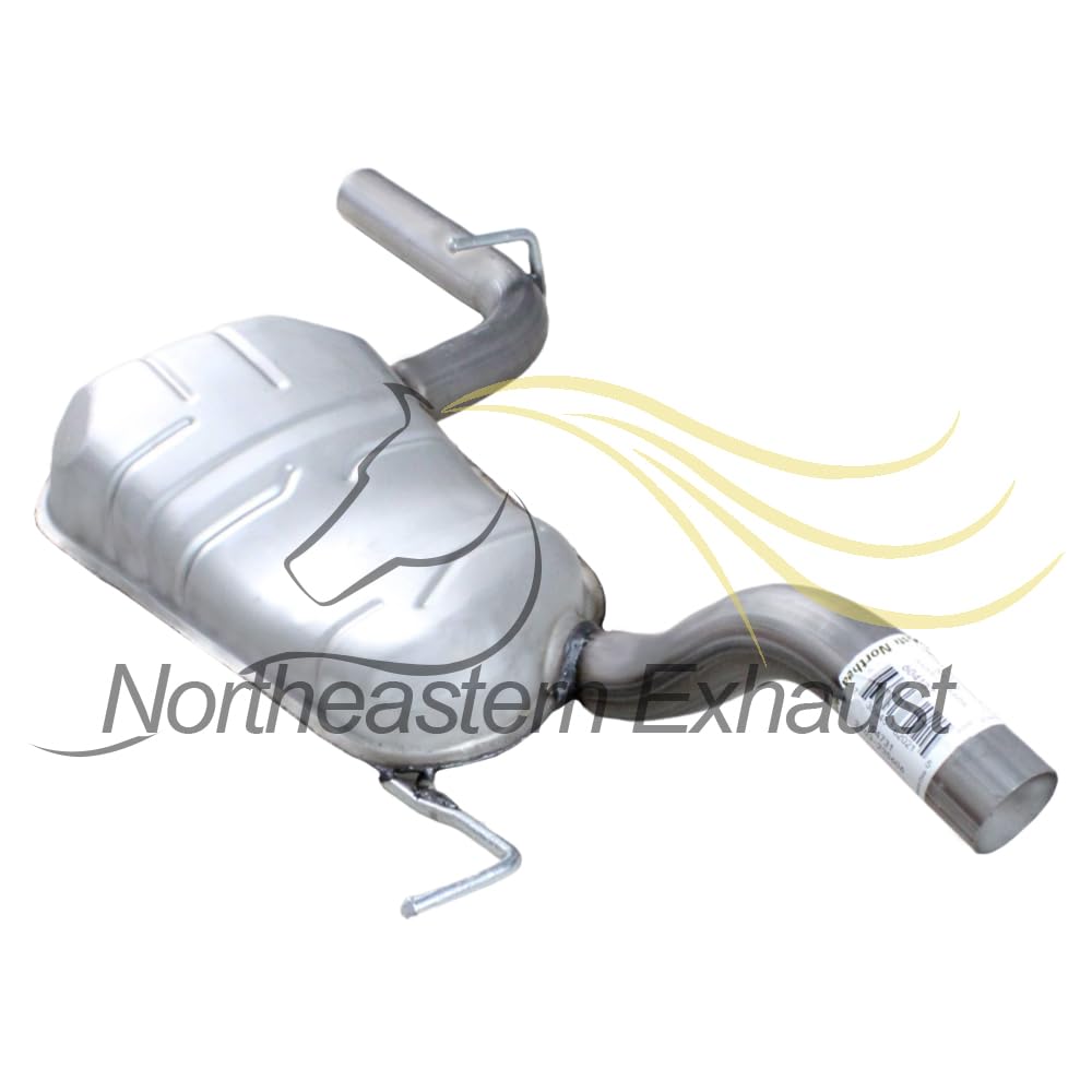 Resonator and Muffler for Volkswagen Passat 2006-2010 & CC 2009-2013 2.0L