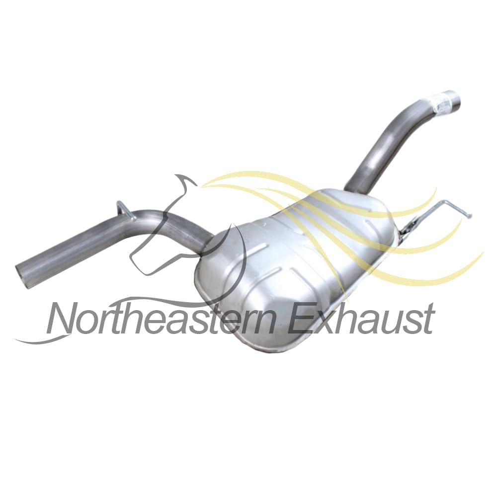 Resonator and Muffler for Volkswagen Passat 2006-2010 & CC 2009-2013 2.0L