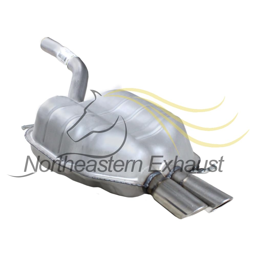 Resonator and Muffler for Volkswagen Passat 2006-2010 & CC 2009-2013 2.0L