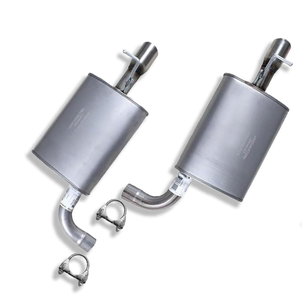 2011-2015 Ford Explorer 3.5L and 2012-2015 Ford Explorer 2.0L Pair of Mufflers Exhaust