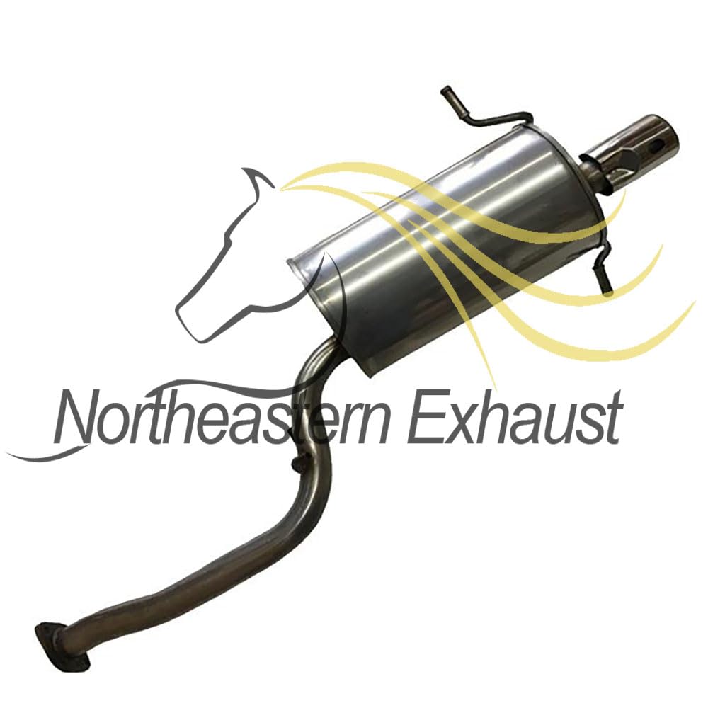 2002-2005 Subaru Impreza and Saab 9-2X 2.5L Resonator and Muffler