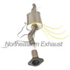 2003-2008 Infiniti FX35 3.5L Exhaust Y Pipe, Resonator & Muffler