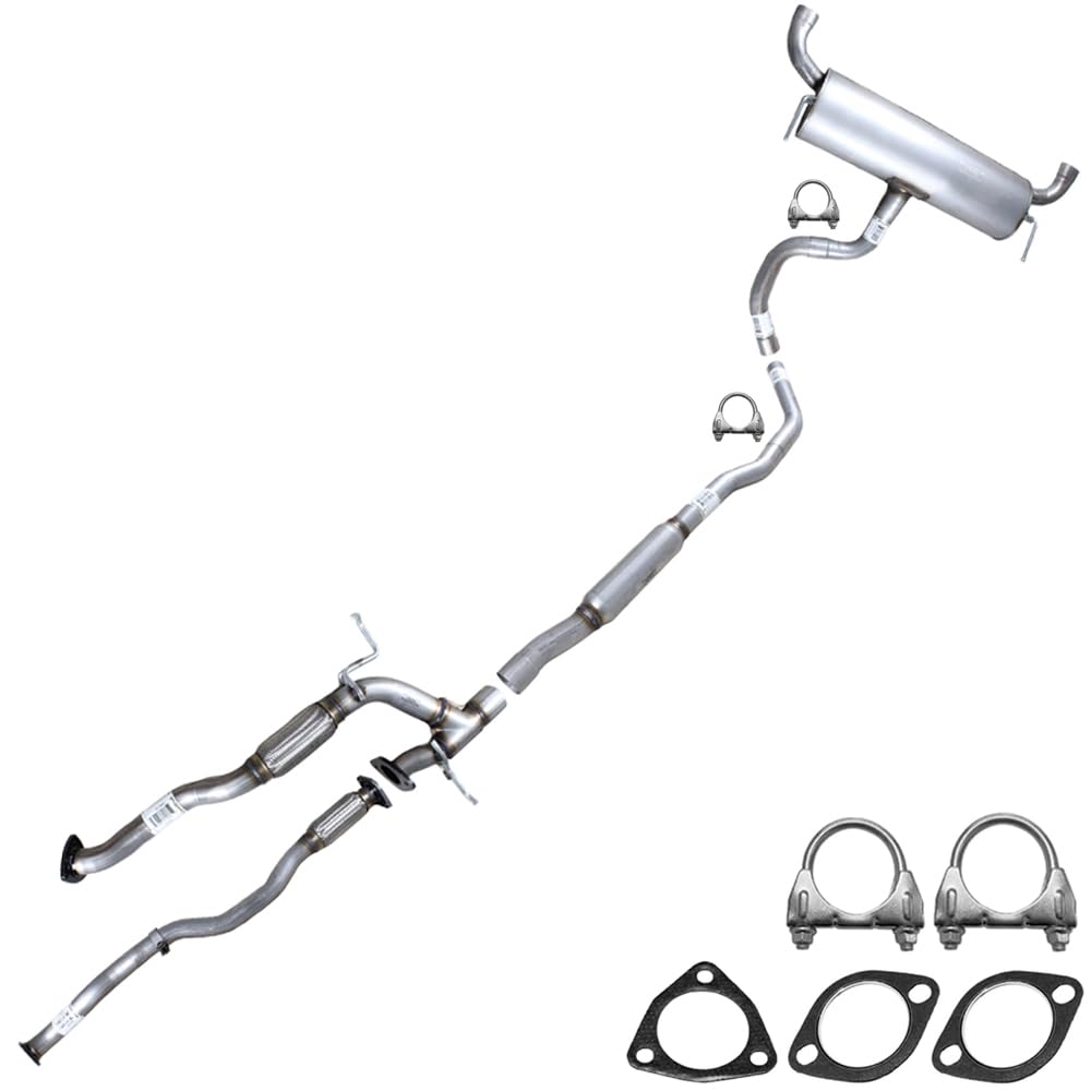 2016-2018 Jeep Cherokee 3.2L Exhaust Pipes, Resonator & Muffler
