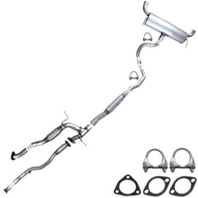 2016-2018 Jeep Cherokee 3.2L Exhaust Pipes, Resonator & Muffler