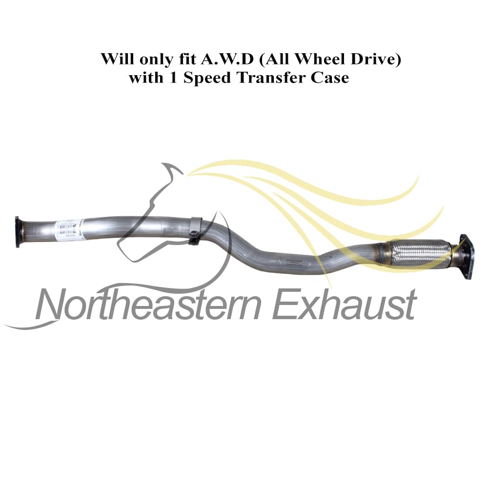 2016-2018 Jeep Cherokee 3.2L Exhaust Pipes, Resonator & Muffler