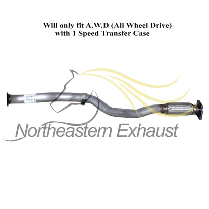 2016-2018 Jeep Cherokee 3.2L Exhaust Pipes, Resonator & Muffler