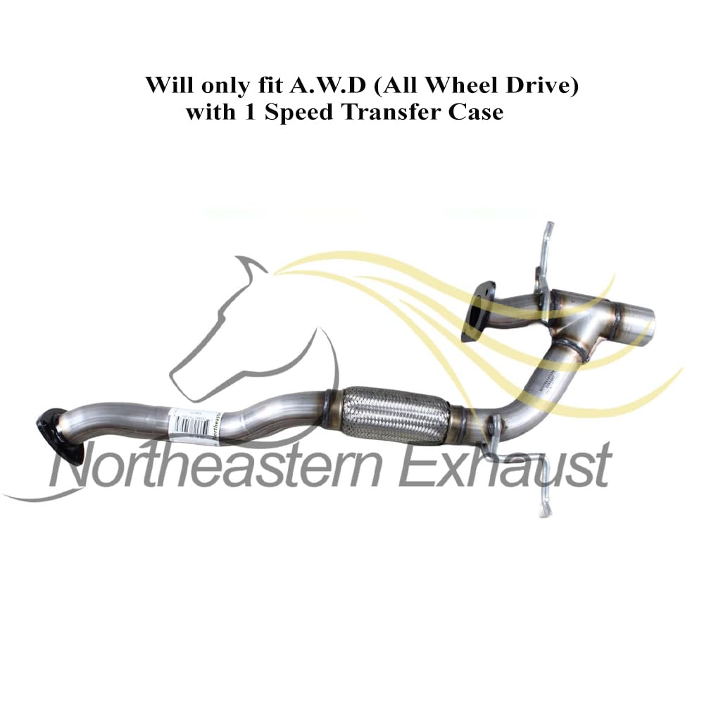 2016-2018 Jeep Cherokee 3.2L Exhaust Pipes, Resonator & Muffler