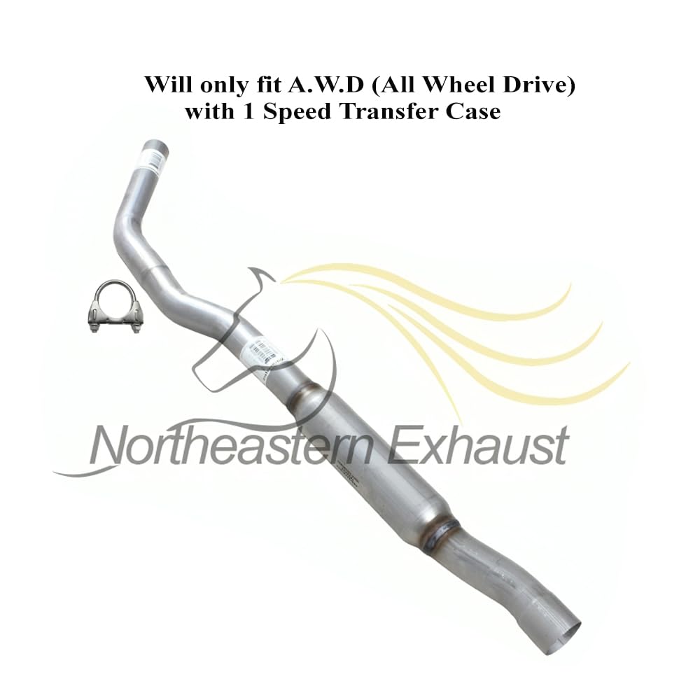 2016-2018 Jeep Cherokee 3.2L Exhaust Pipes, Resonator & Muffler