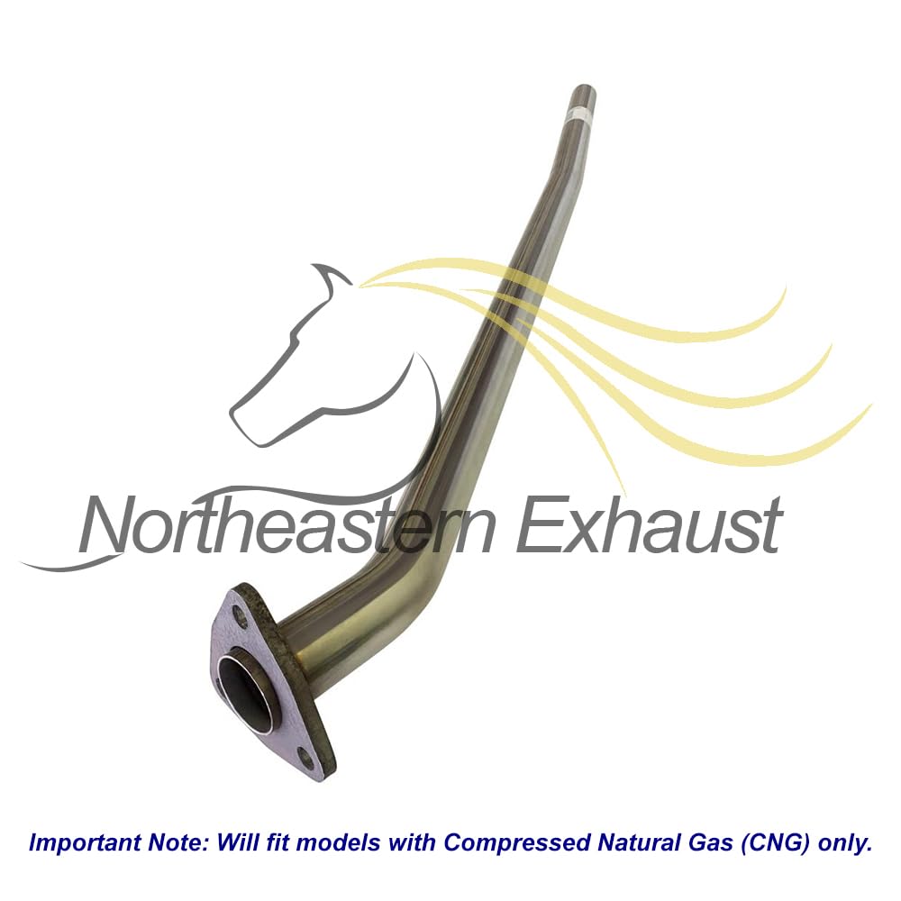 2012-2015 Honda Civic 1.8L Exhaust Pipe, Resonator & Muffler - For CNG engine