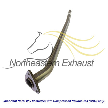 2012-2015 Honda Civic 1.8L Exhaust Pipe, Resonator & Muffler - For CNG engine