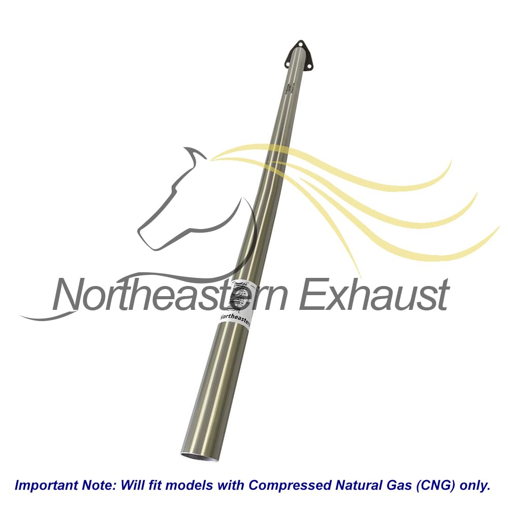 2012-2015 Honda Civic 1.8L Exhaust Pipe, Resonator & Muffler - For CNG engine
