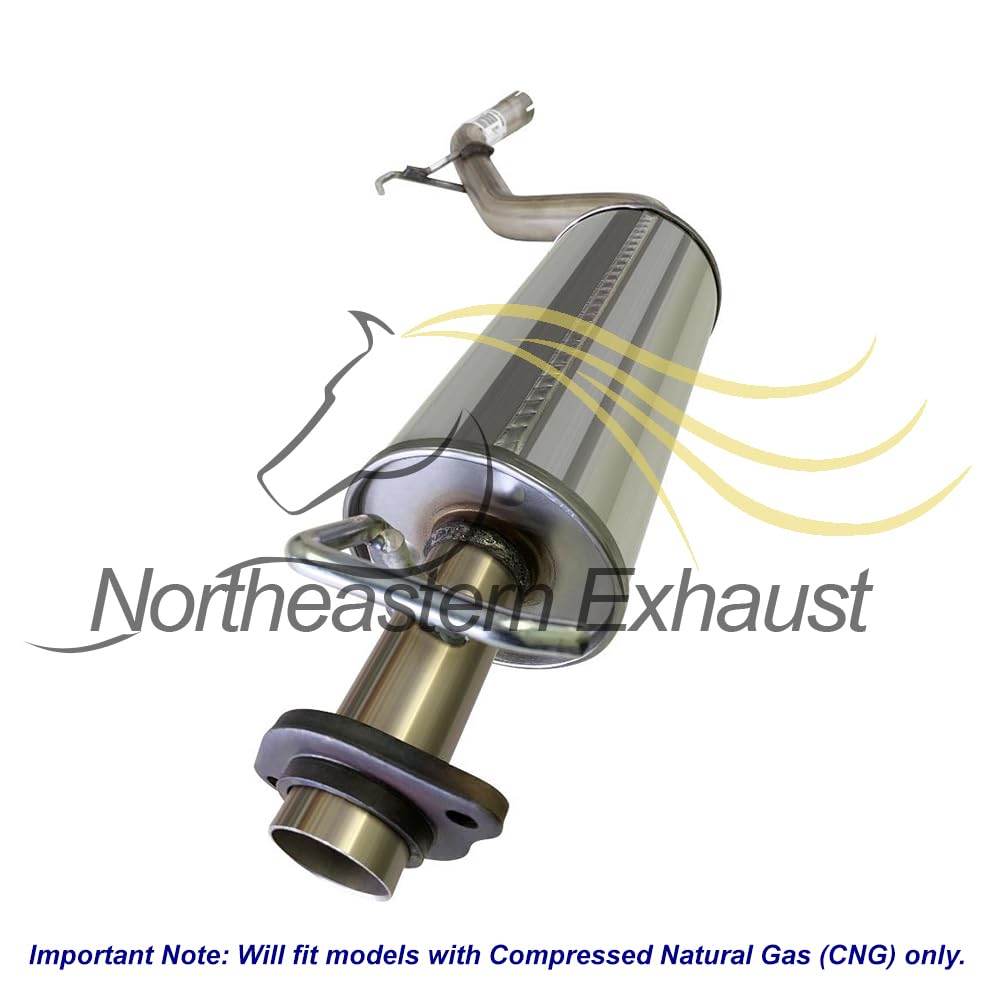 2012-2015 Honda Civic 1.8L Exhaust Pipe, Resonator & Muffler - For CNG engine