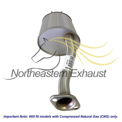 2012-2015 Honda Civic 1.8L Exhaust Pipe, Resonator & Muffler - For CNG engine